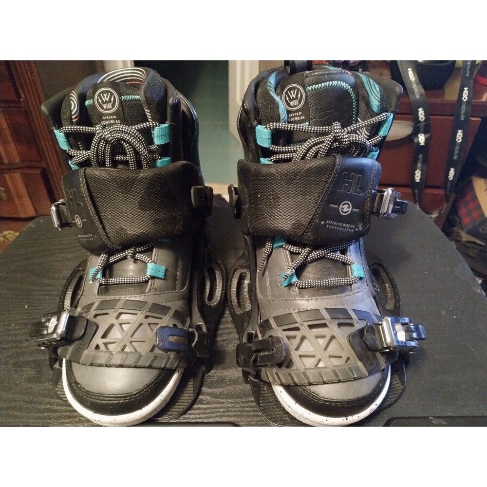 JD Webb Series New Hyperlite System Wakeboard Boots & Pro Hyperlite Bindings